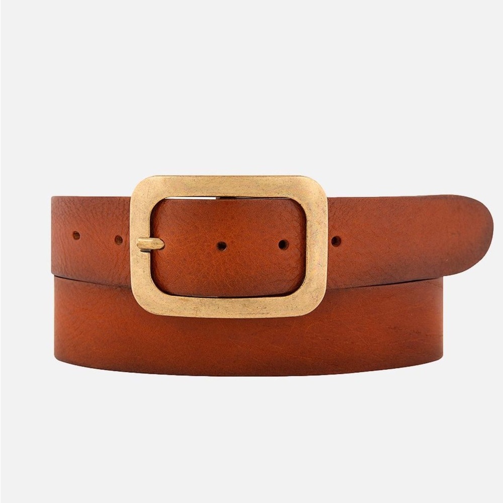 Amsterdam Heritage Jodi leather belt- cognac- 105